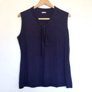 M&S women purple sleeveless shirt